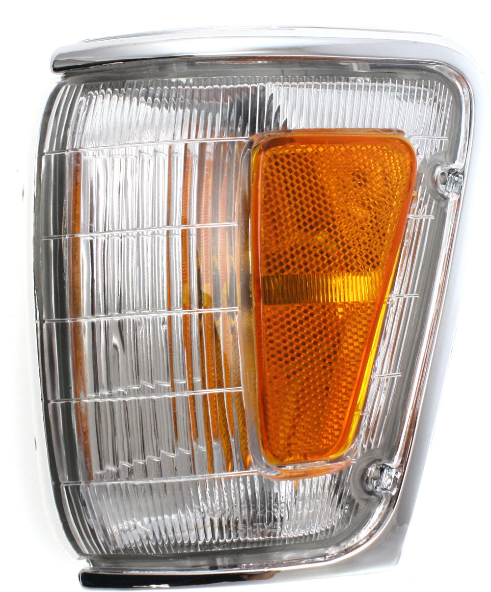 Installation Package For: TOYOTA PICKUP 89-91 Driver Side Corner Light Assembly, w/ Chrome Trim