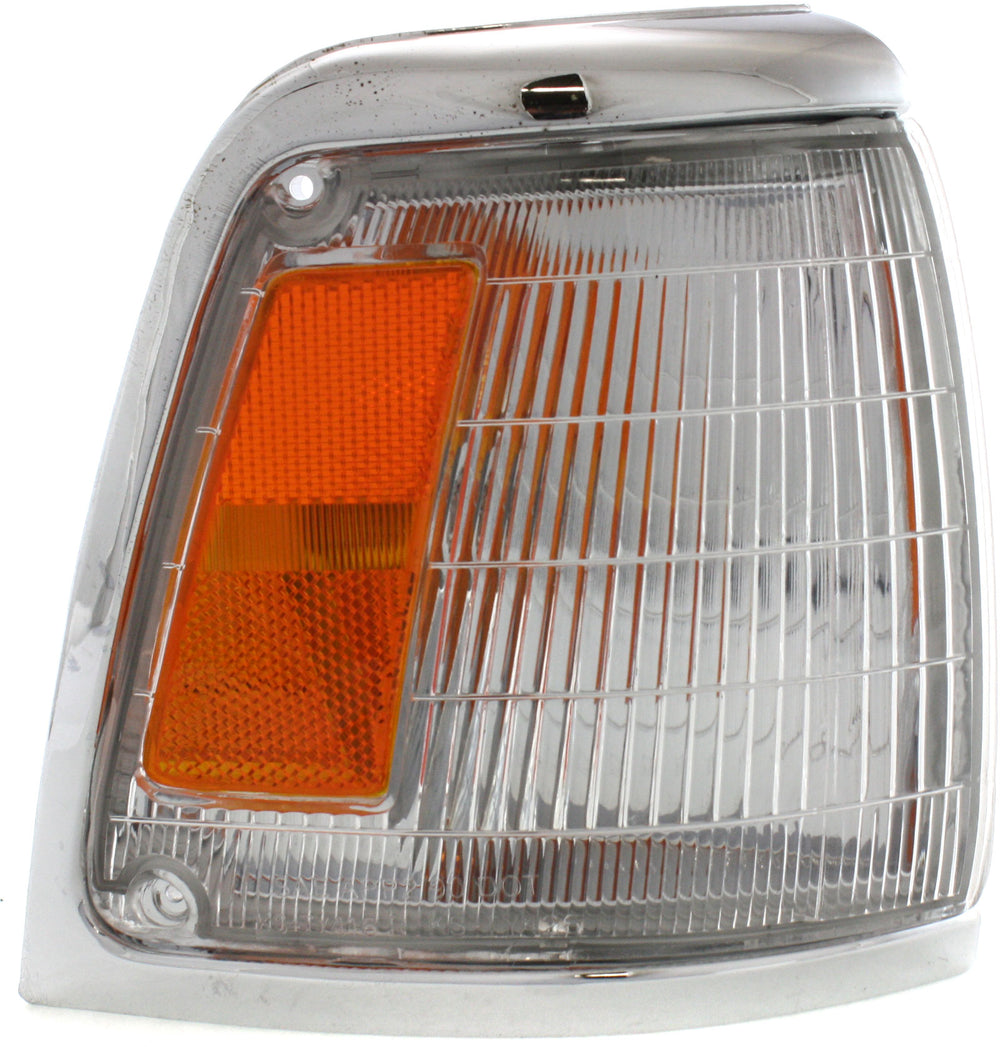 Installation Package For: TOYOTA PICKUP 92-95 Passenger Side Corner Light Assembly, w/ Chrome Trim, 2WD