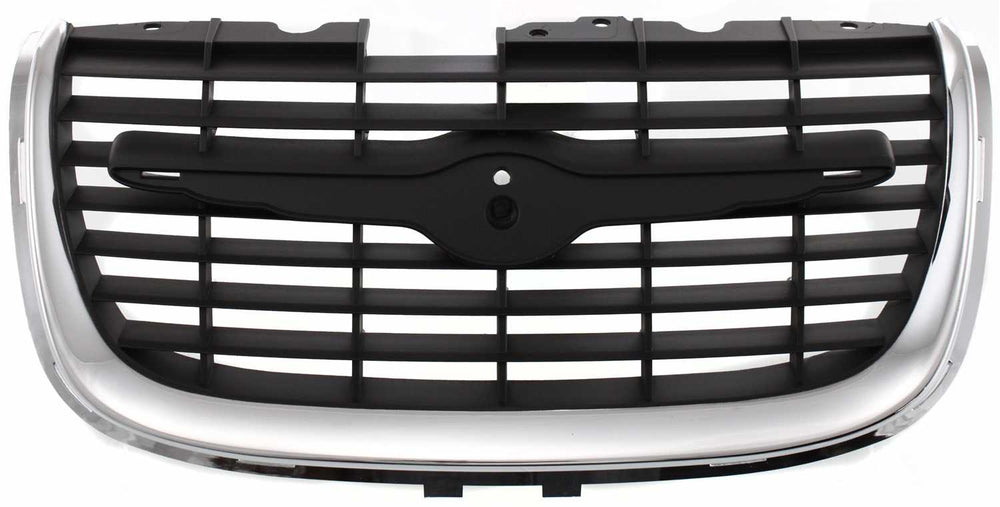 Installation Package For: 300M 99-01 GRILLE, Center, Plastic, Chrome Shell/Primed Insert