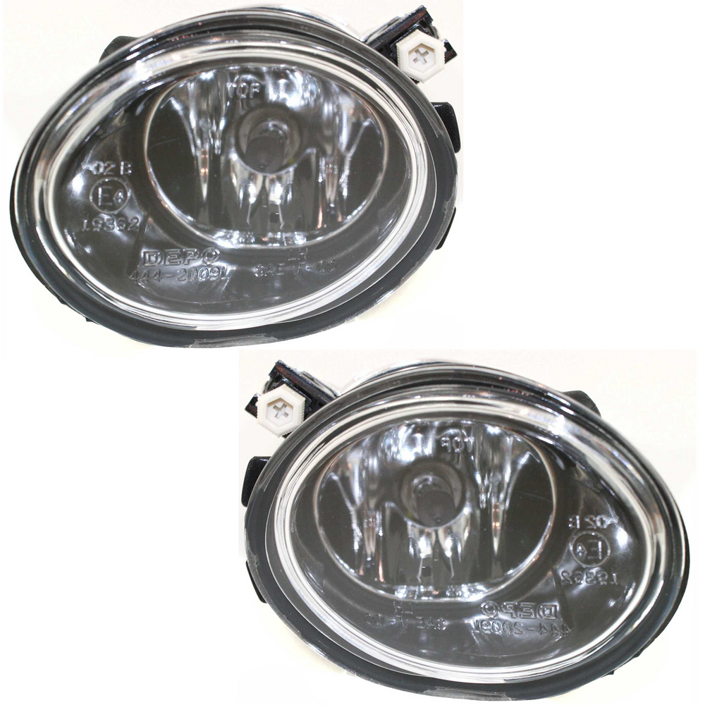 Installation Package For: 3-SERIES 01-05/M5 01-03 FOG LAMP RH AND LH, Assembly, Halogen, Clear Lens