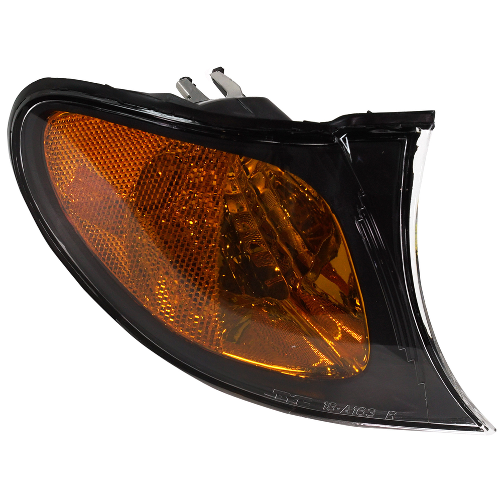 Installation Package For: 3-SERIES 02-05 Passenger Side Corner Light Assembly, Yellow, Black Surround Trim, Sedan/Wagon