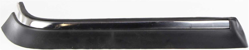 Installation Package For: 240 SERIES 86-93 REAR BUMPER MOLDING RH, Outer, Plastic, Chrome/Black, Sedan