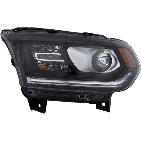 Installation Package For: DURANGO 14-17 Driver Side Headlight,, Assembly, Halogen, SXT/GT Models, Black Interior, w/o LED DRL - CAPA