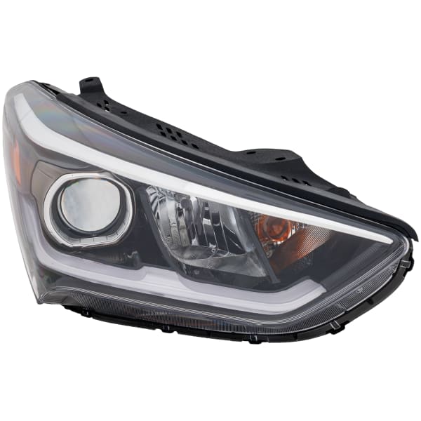 Installation Package For: SANTA FE 17-18/SANTA FE XL 17-19 Passenger Side Headlight, Halogen