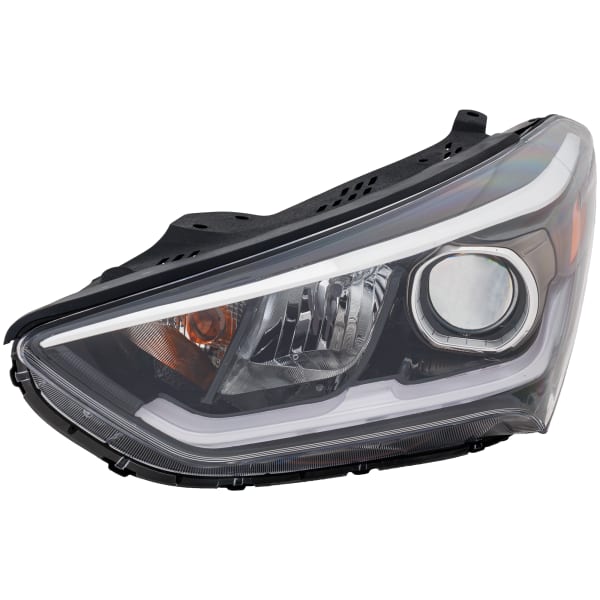 Installation Package For: SANTA FE 17-18/SANTA FE XL 17-19 Driver Side Headlight, Halogen