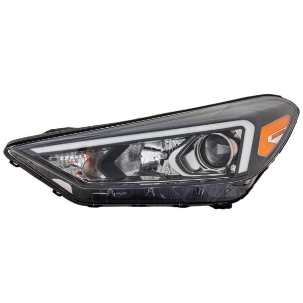 Installation Package For: TUCSON 19-21 Driver Side Headlight, Assembly, Halogen, w/o LED Position Light - CAPA