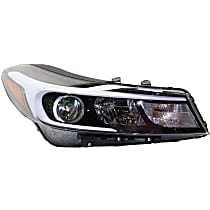 Installation Package For: FORTE/FORTE5 17-18 Passenger Side Headlight, Assembly, Halogen, (Forte5, SX Model), w/o LED Position Light, To 7-4-17 - CAPA