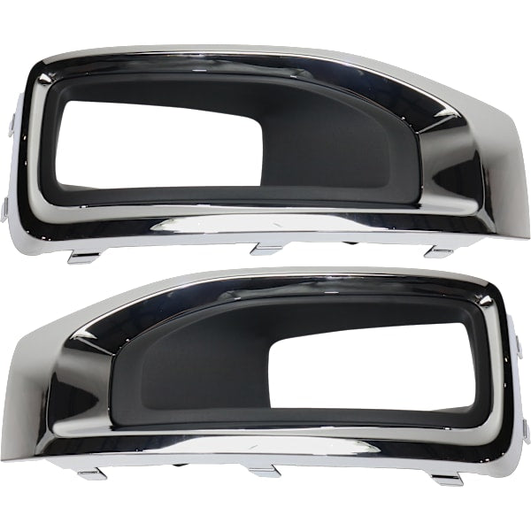 2-SERIES 14-20 FRONT FOG LAMP MOLDING RH AND LH, Textured, Bezel type